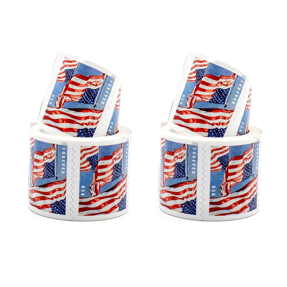 2022 U.S Flag Forever Stamps Roll 3000pcs